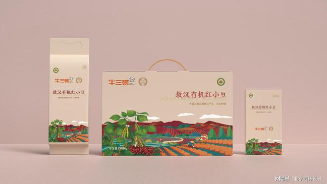 牛三碗打造独特有机杂粮食品包装麻将胡了网址北京西林设计助力(图3) 牛三碗打造独特有机杂粮食品包装麻将胡了网址北京西林设计助力(图3)